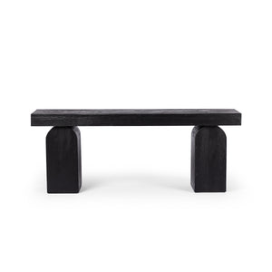 Keane Console Table In Black Elm