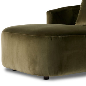 Farrah Chaise Lounge In Surrey Olive