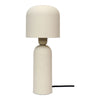 Moe's Echo Lamp in Cream with Curved Design