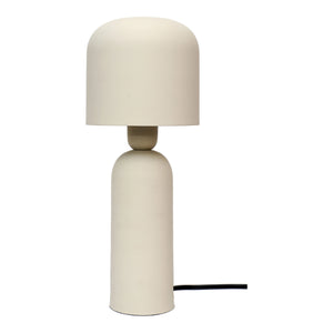 Moe's Echo Lamp in Cream with Curved Design