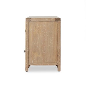 Gaines Media Console In Aged Light Pine