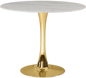 Omar Dining Table In Gold