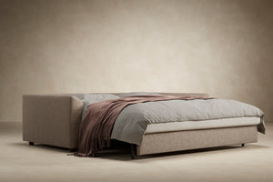 NEAH SOFA BED W/CURVED ARM RESTS, 71"x77"
