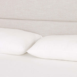 Daphne Queen Bed-Cambric Ivory