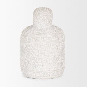 Irina Large White Marble Door Stopper