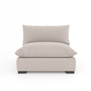 Westwood Armless Piece-Bayside Pebble