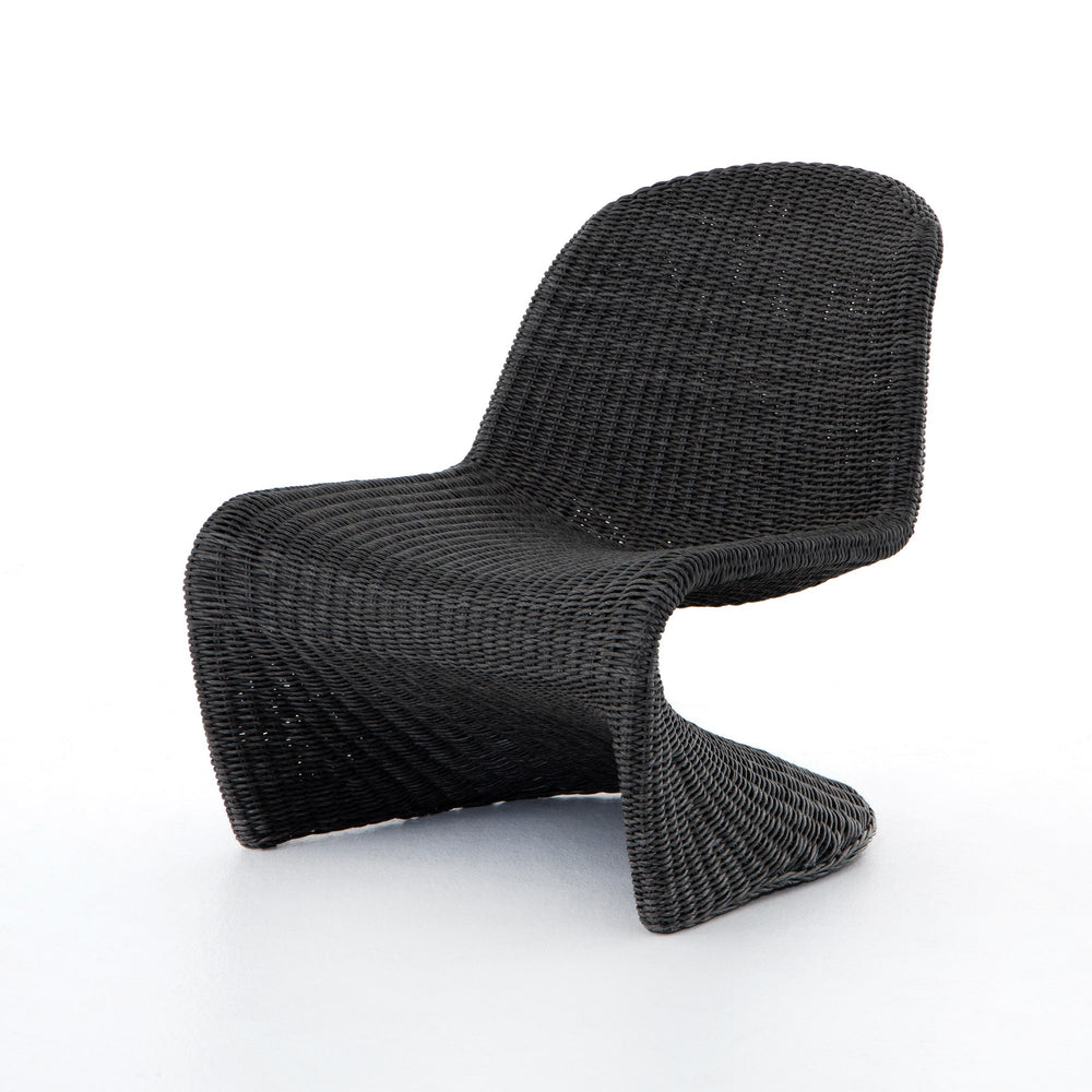 Portia Outdoor Occasional Chair in Vintage Coal