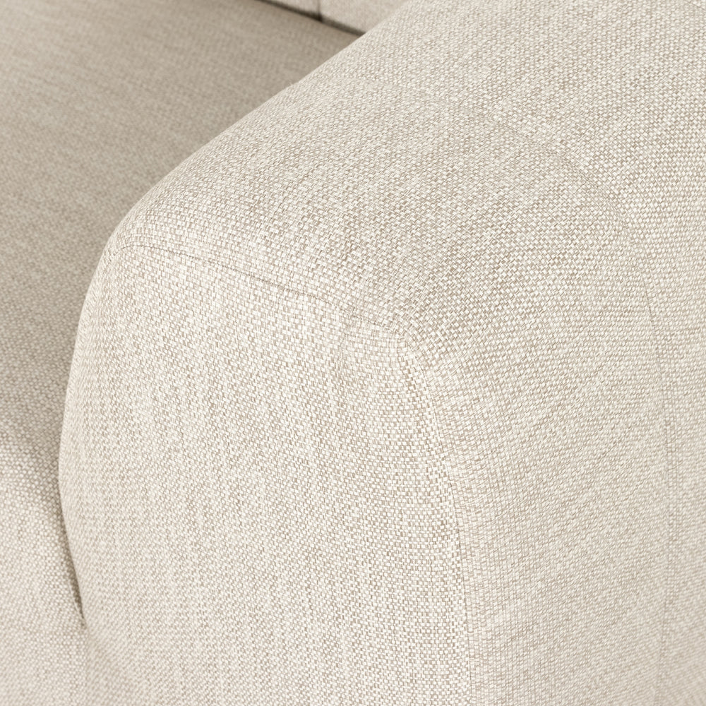 Gwen Outdoor 3 Pc Sectional In Faye Sand