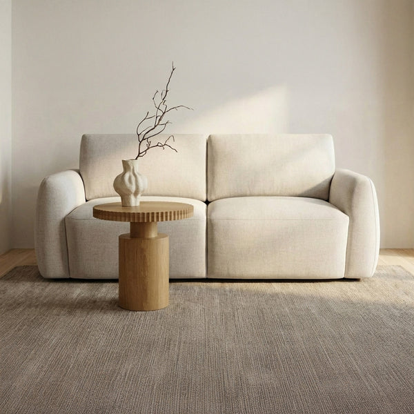Moe's Leigh Side Table in Brown Oak