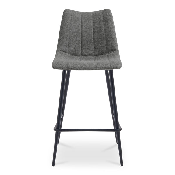 Moe's Alibi Set of 2 Dark Grey Counter Stools
