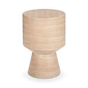 Terrace Outdoor Accent Table - Black, Stain Resistant