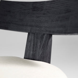 Sedia Counter Stool in Black