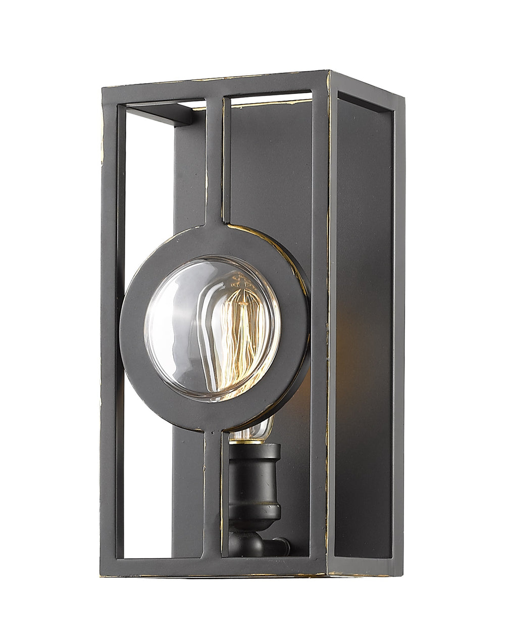 Port 1 Light Wall Sconce in Olde Bronze Finish