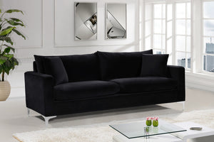 Lucy Sofa In Black Velvet
