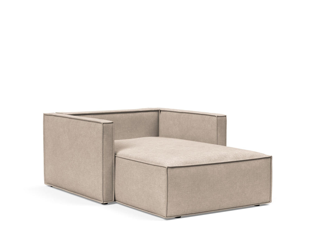 NEWILLA LOUNGER CHAIR W/SLIM ARM RESTS, 39"X61"
