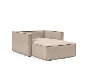 NEWILLA LOUNGER CHAIR W/SLIM ARM RESTS, 39"X61"