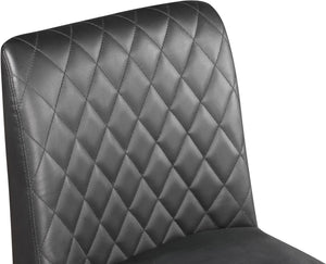 Bernard Stool In Grey Faux Leather