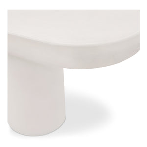 Moe's Rocca Bench in Cream Finish