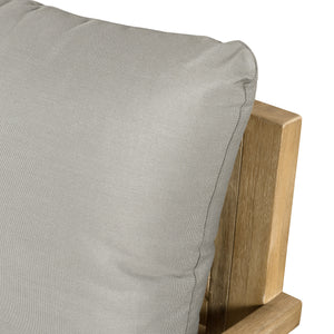 Amaya Outdoor Chair In Natural Acacia
