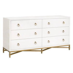 Strand Shagreen 6-Drawer Double Dresser