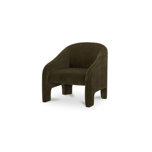 Tuva Accent Chair in Cedar Green Velvet