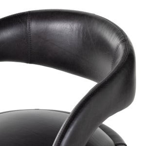 Hawkins Stool In Sonoma Black In Counter