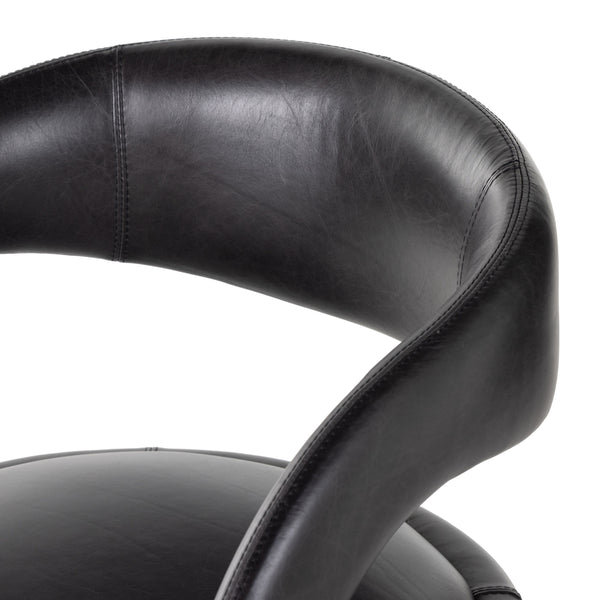 Hawkins Stool In Sonoma Black In Counter