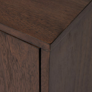 Castillo Media Console In Chestnut Parawood