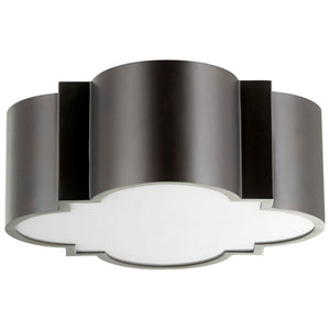 Wyatt Ceiling Mount In Noir