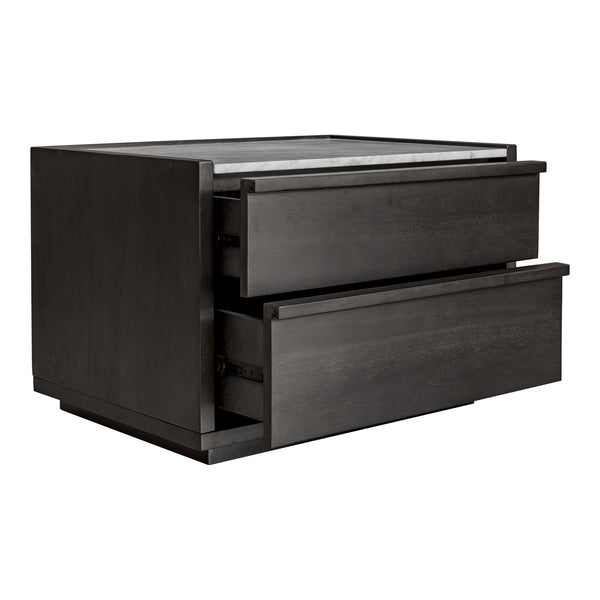 Moe's Ashcroft Nightstand with Marble Top