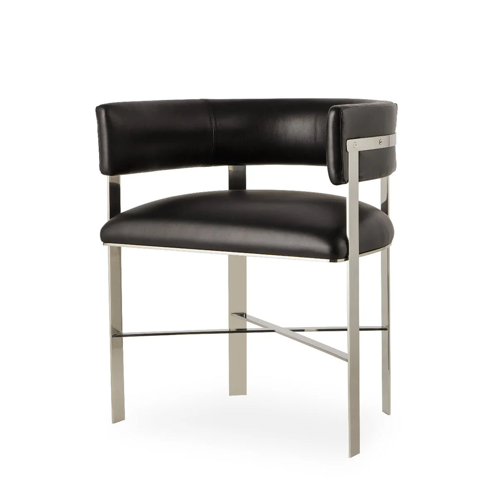Art Dining Chair - Silver