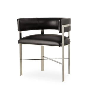 Art Dining Chair - Silver