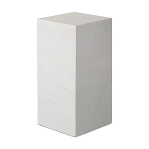 Corian Outdoor Pedestal - Plaster Molded Concrete