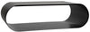 Hera Industrial Steel Coffee Table in Matte Black
