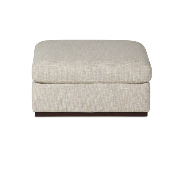 Colt Sectional Ottoman In Canton Dove-Aged Sienna