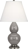Smokey Taupe Small Double Gourd Accent Lamp