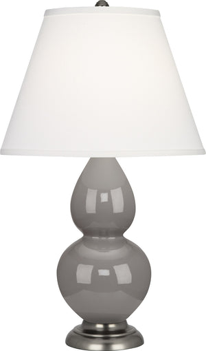 Smokey Taupe Small Double Gourd Accent Lamp