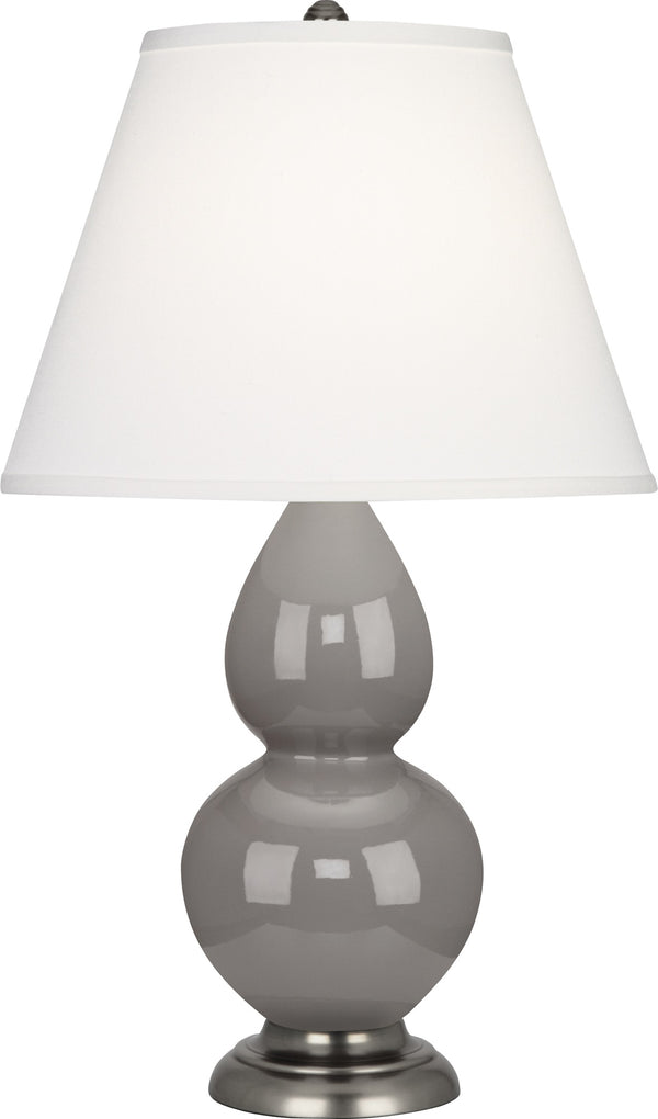 Smokey Taupe Small Double Gourd Accent Lamp