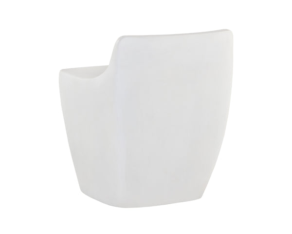 LEDGER STOOL - WHITE