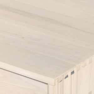 Trey Modular Writing Desk In Dove Poplar