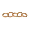 ROUND NATURAL RATTAN DECORATIVE CHAIN