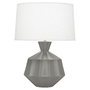 Matte Smoky Taupe Orion Table Lamp