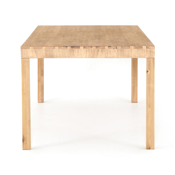 Isador Dining Table In Dry Wash Poplar