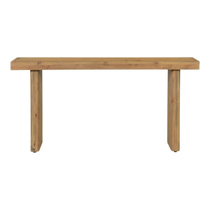 Moe's Monterey Console Table in Rustic Blonde Finish