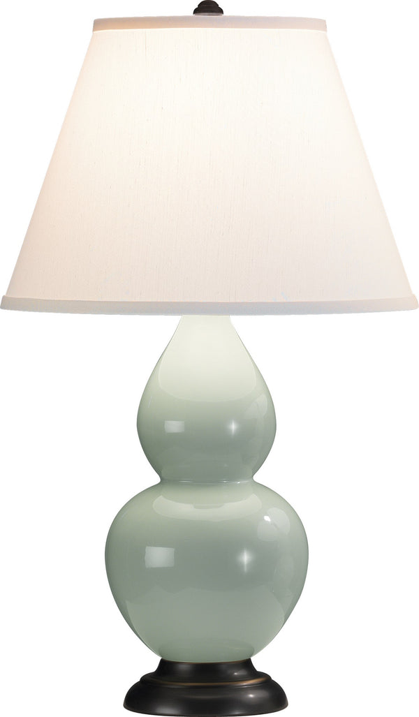 Celadon Small Double Gourd Accent Lamp