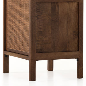 Sydney Right Nightstand In Brown Wash