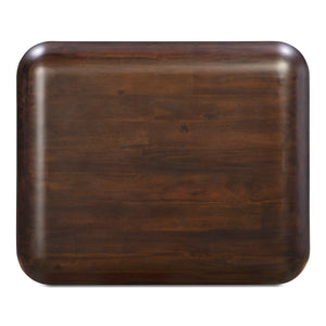 Moe's Rowan Nightstand Dark Brown Acacia