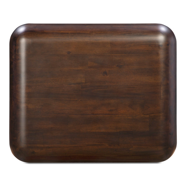 Moe's Rowan Nightstand Dark Brown Acacia