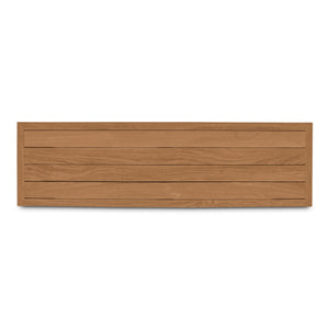 Marina Outdoor Dining Bench Natural Teak