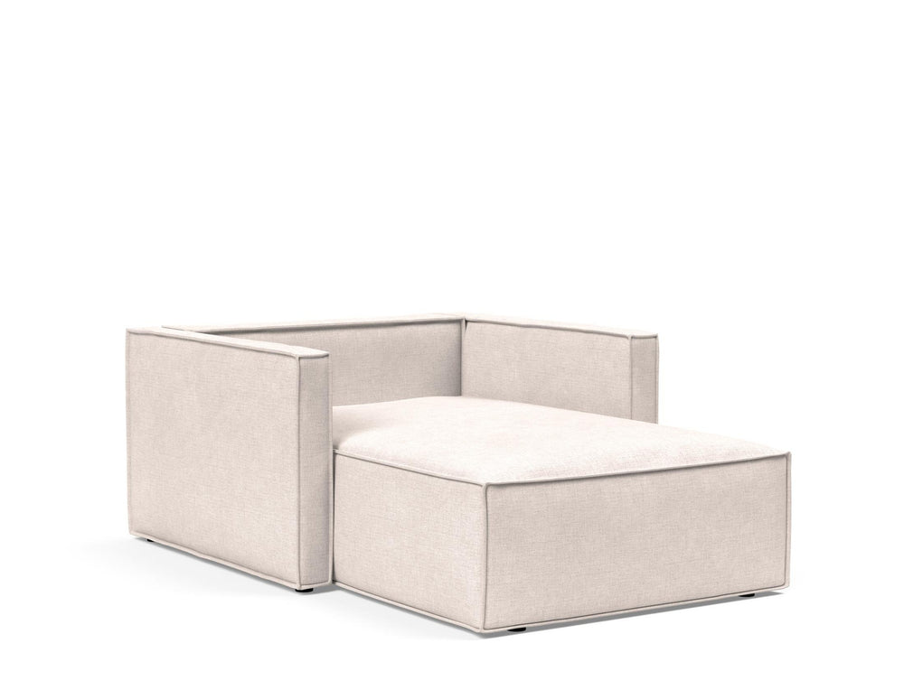 NEWILLA LOUNGER CHAIR W/SLIM ARM RESTS, 39"X61"